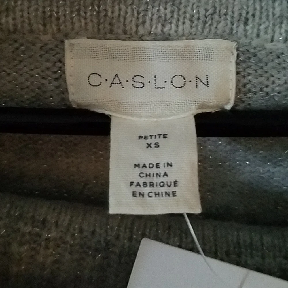 Caslon Cowl Neck Sweater 3-in-1Top - Picture 4 of 7